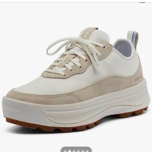 Sorel Women's Cream and Tan Sneakers